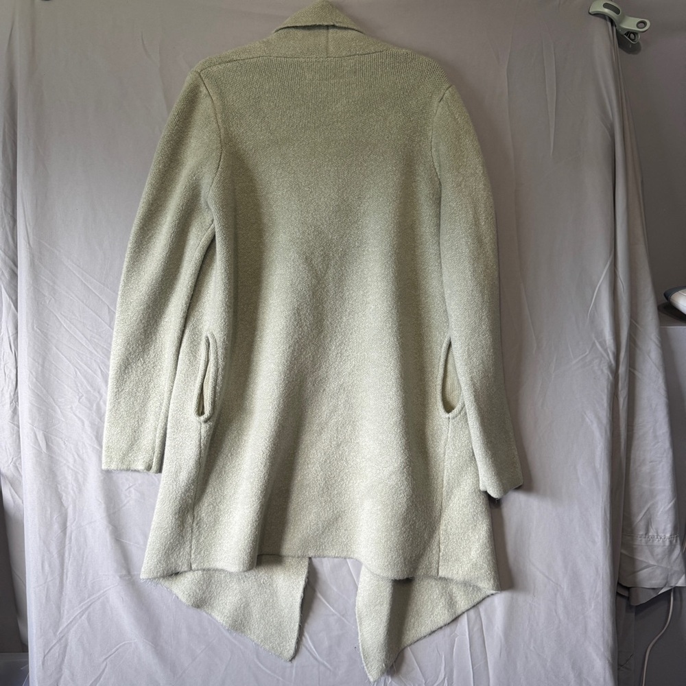 Pink Martini Womens Oversized Stockport Cardigan XXS Mint Lagenlook Wool Blend - Picture 6 of 7